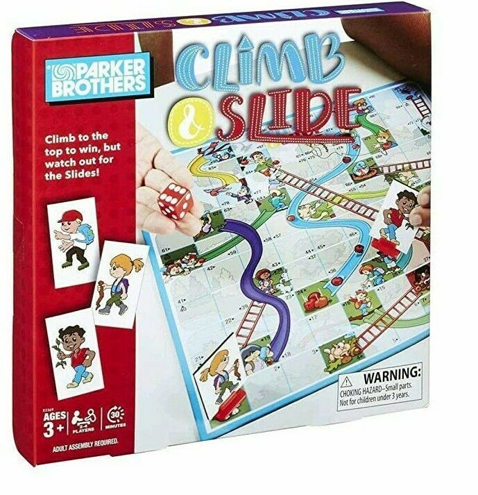 Parker Brothers Climb and Slide [Ages 3+ 2-4players] 